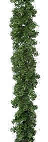 Guirlande artificielle de nol Sapin Canadien - intrieur extrieur - H.270cm vert